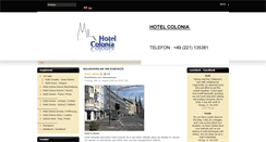 Desktop Screenshot of colonia-hotel.com